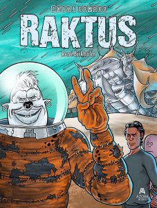 Raktus Comic Book cover illustration by René Birkholm alias rebi